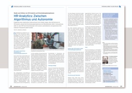 Neuer Artikel in personalSCHWEIZ: HR-Analytics – Zwischen Algorithmus und Autonomie