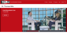 Kulturverhalten der liechtensteinischen Bevölkerung – Interview auf 1FLTV