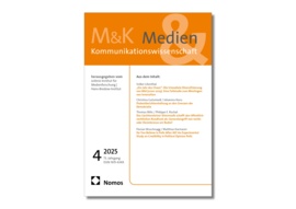 Beitrag zur LRFG-Abstimmung in der Fachzeitschrift Medien und Kommunikationswissenschaft (M&K) erschienen